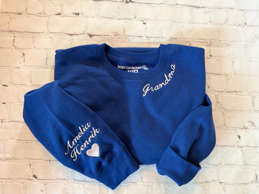 Grandma Neckline Sweatshirt