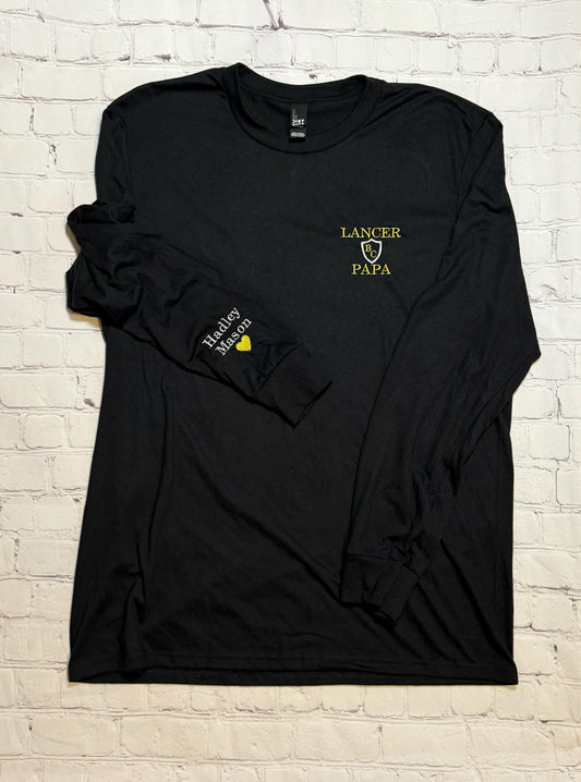 Custom Embroidered Parent/Grandparent Team Spirit Shirt