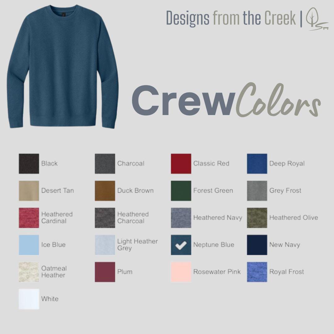 Custom Embroidered School Spirit Sweatshirt
